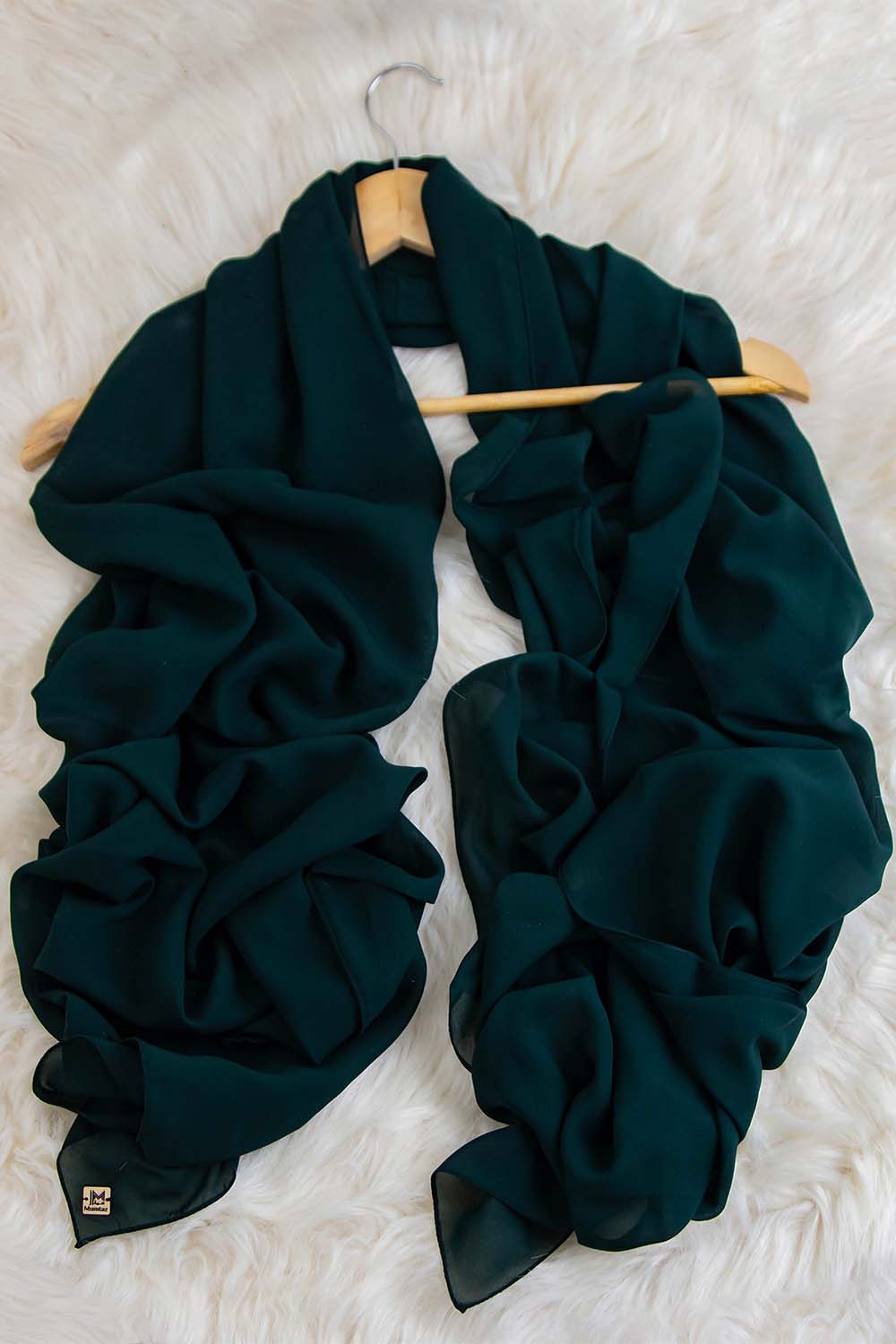 British Green Classic Chiffon