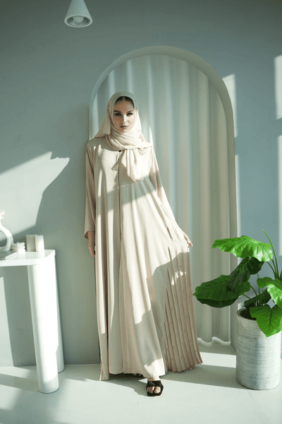 Fatima Graceful Pleats Abaya