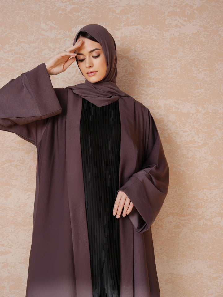 Raisa Shrug Abaya Set Stylish Versatile Islamic Wear – Mumtaz