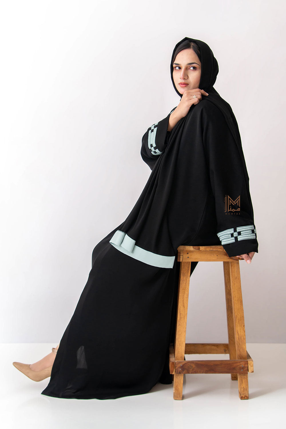 The Lina Black Abaya