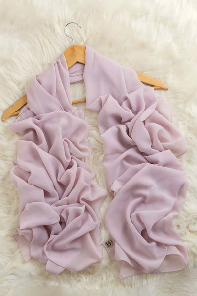 Powder Pink Classic Chiffon