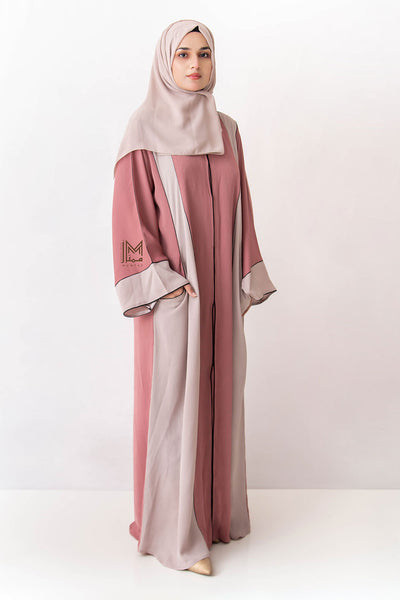 RIYA2.0 PINK ABAYA