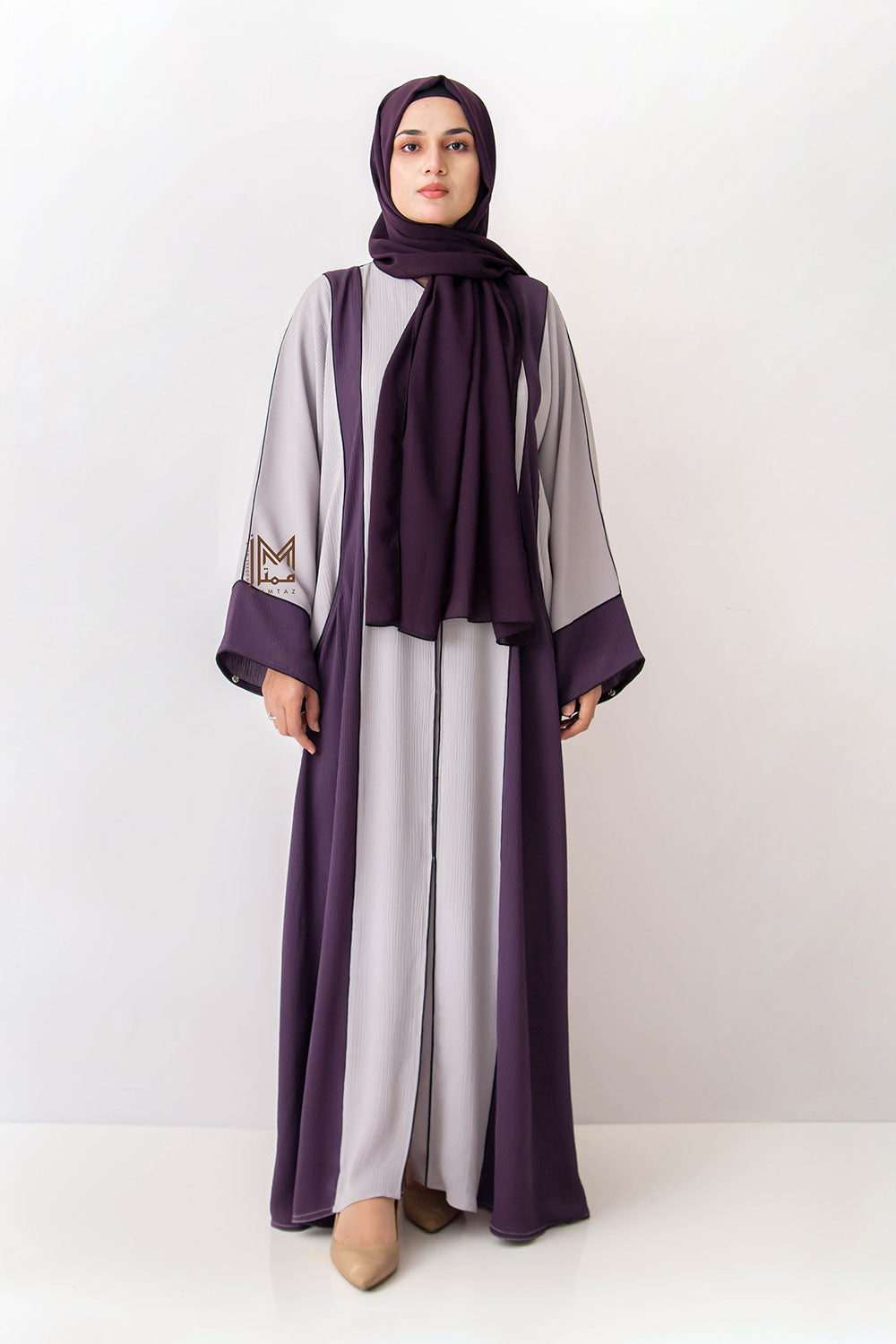 Riya2.0 PURPLE ABAYA