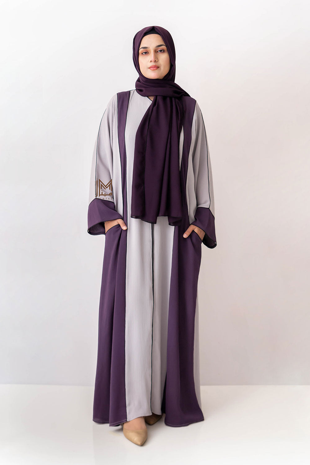 Riya2.0 PURPLE ABAYA