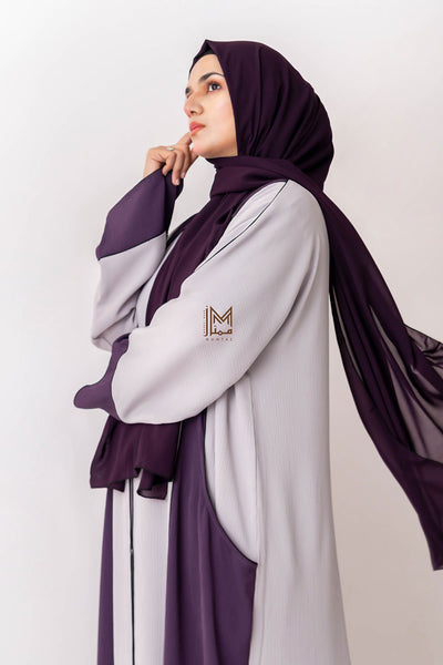 Riya2.0 PURPLE ABAYA